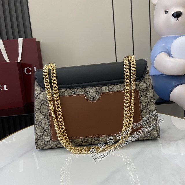Gucci專櫃古馳最經典款肩背斜挎鏈條女包 jh2811型號:  409486